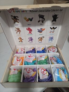 McDonalds 1998 Teenie Beenie Babies